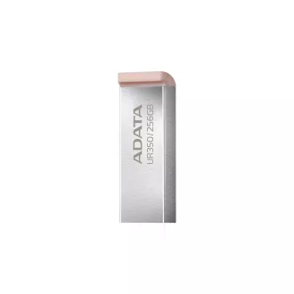 ADATA Flash disk 256 GB UR350, USB 3.2, srebrno-rjav