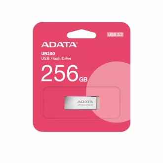 ADATA Flash disk 256 GB UR350, USB 3.2, srebrno-rjav