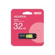 ADATA Flash disk 32 GB UC300, USB-C 3.2, črno-zelen