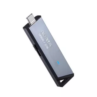 ADATA Flash disk 2TB UE800, USB-C 3.2, R:1000/W:1000MB/s, srebrn
