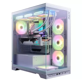 ADATA XPG ohišje INVADER X BTF Mid-Tower, brez napajalnika, 5x 120mm ventilator, belo