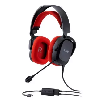 ADATA XPG Gaming slušalke PRECOG STUDIO, žične, 4,4 mm Jack, USB, USB-C, črne