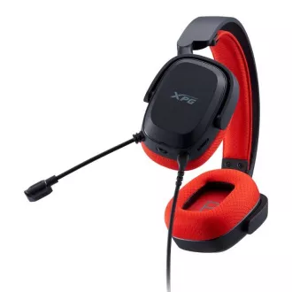 ADATA XPG Gaming slušalke PRECOG STUDIO, žične, 4,4 mm Jack, USB, USB-C, črne