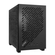 ADATA XPG ohišje VALOR AIR NANO Mini-Tower, brez napajalnika, 1x 120mm ARGB ventilator, črno