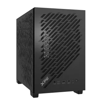 ADATA XPG ohišje VALOR AIR NANO Mini-Tower, brez napajalnika, 1x 120mm ARGB ventilator, črno