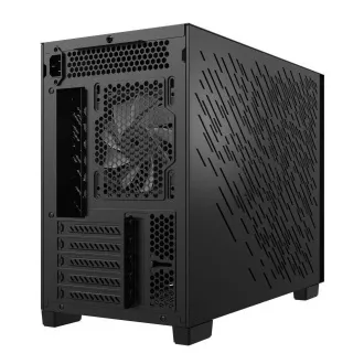 ADATA XPG ohišje VALOR AIR NANO Mini-Tower, brez napajalnika, 1x 120mm ARGB ventilator, črno