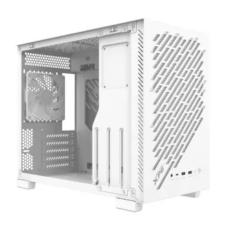 ADATA XPG ohišje VALOR AIR NANO Mini-Tower, brez napajalnika, 1x 120mm ARGB ventilator, belo