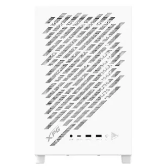 ADATA XPG ohišje VALOR AIR NANO Mini-Tower, brez napajalnika, 1x 120mm ARGB ventilator, belo