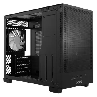 ADATA XPG ohišje VALOR MESH NANO Mini-Tower, brez napajalnika, 1x 120mm ARGB ventilator, črno