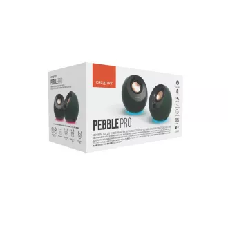 Creative Pebble Pro - mobilni zvočnik - črn