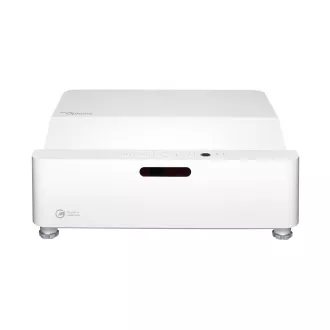 Projektor Optoma ZW410UST (DLP, laserski, WXGA, 4000 ANSI, 2xHDMI, RS232, USB-A, RJ45, 1x15W zvočnik)