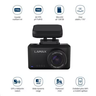 LAMAX T10 4K GPS (z radarskim poročanjem)