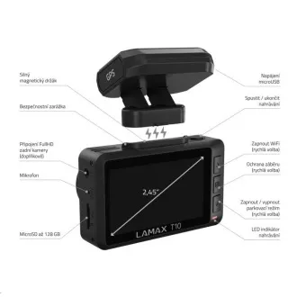 LAMAX T10 4K GPS (z radarskim poročanjem)