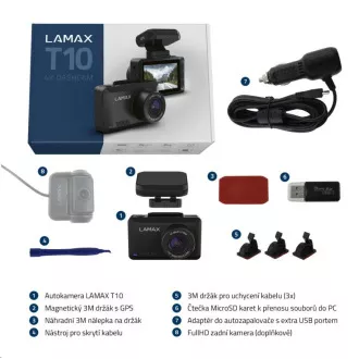 LAMAX T10 4K GPS (z radarskim poročanjem)