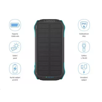 LAMAX Powerbank Journey 12000 mAh
