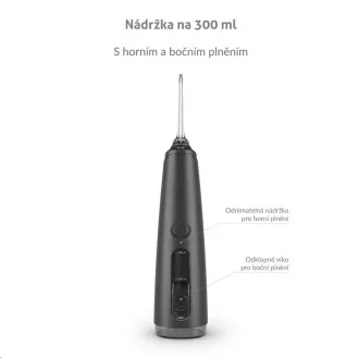 TrueLife AquaFloss Compact C300 Black Ustni tuš TrueLife AquaFloss Compact C300 Black Ustni tuš