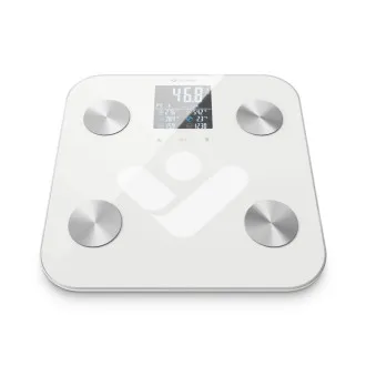 TrueLife FitScale W7 BT - Bioelektrična impedančna tehtnica Bluetooth - Bela