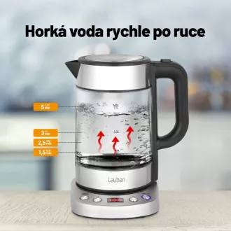 Električni čajnik Lauben EK17GS