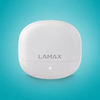 LAMAX Tones1 - brezžične slušalke - bele