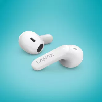 LAMAX Tones1 - brezžične slušalke - bele