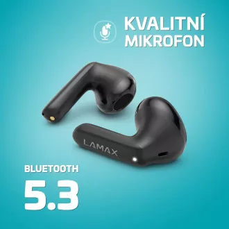 LAMAX Tones1 - brezžične slušalke - črne