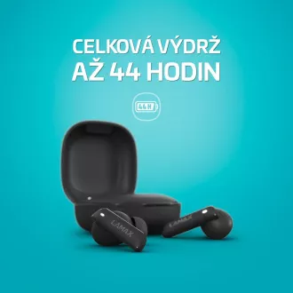LAMAX Clips1 ANC - slušalke za ušesa - črne