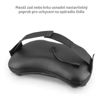 TrueLife RelaxBack B3 Charge - masažni vzglavnik z akumulatorsko baterijo