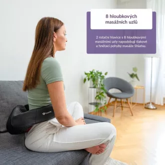 TrueLife RelaxBack B6 Charge - masažna ovratnica z akumulatorsko baterijo