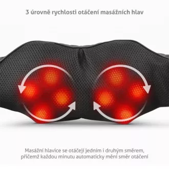 TrueLife RelaxBack B6 Charge - masažna ovratnica z akumulatorsko baterijo