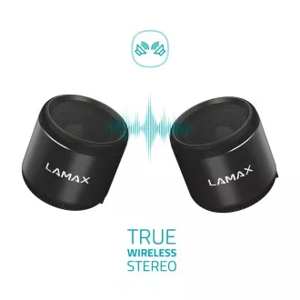 LAMAX Sphere2 Mini zvočnik Bluetooth, USB-C
