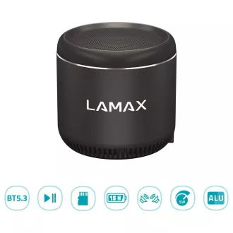 LAMAX Sphere2 Mini zvočnik Bluetooth, USB-C