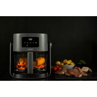 Lauben Glass&Grill Air Fryer 3v1 5500BG - vroče zračni cvrtnik
