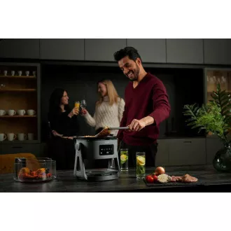 Lauben Glass&Grill Air Fryer 3v1 5500BG - vroče zračni cvrtnik