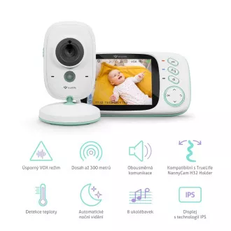 TrueLife NannyCam H32 Pro - digitalni video otroški monitor