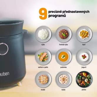 Lauben Večnamenski kuhalnik za riž 1500BW