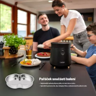 Lauben Večnamenski kuhalnik za riž 1500BW
