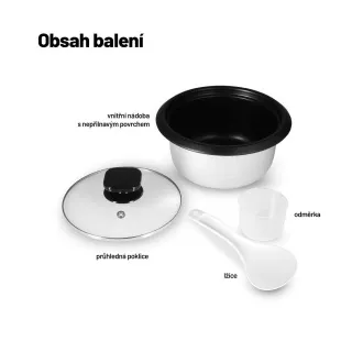 Lauben kuhalnik za riž Square 1000WB