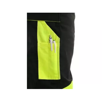 Vrtni čevlji CXS SIRIUS BRIGHTON, 170-176cm, črno-rumeni, velikost 48