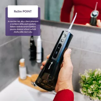 TrueLife AquaFloss Compact L100 Black Ustni tuš