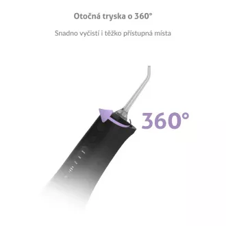 TrueLife AquaFloss Compact L100 Black Ustni tuš