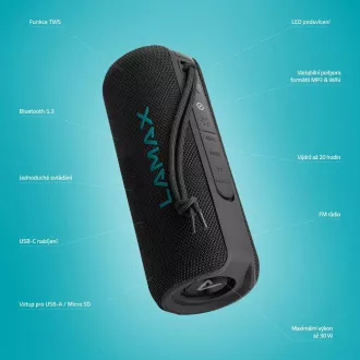 LAMAX LightNote1 - prenosni zvočnik