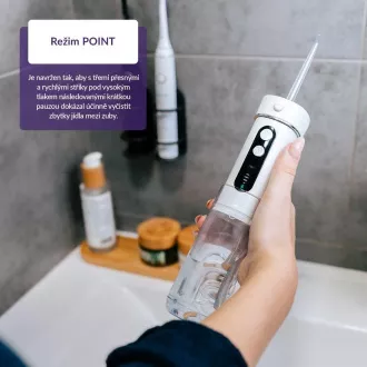 TrueLife AquaFloss Mini M50 ustna prha - bela