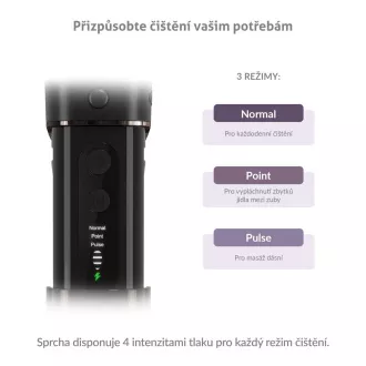 TrueLife AquaFloss Mini M50 ustna prha - črna