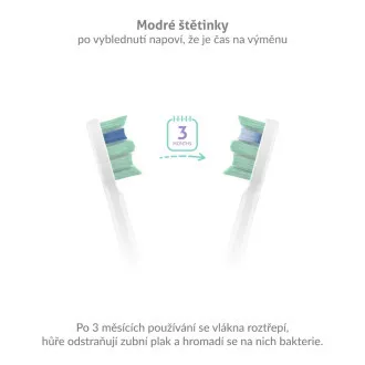 Glavice za zobno ščetko TrueLife SonicBrush serije Clean, standardne, bele, pakiranje po 8 kosov Glavice za zobno ščetko TrueLife SonicBrush serije Clean, standardne, bele, pakiranje po 8 kosov