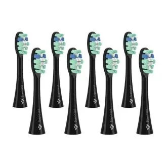 Glavice TrueLife SonicBrush iz serije Clean, standardne, črne, pakiranje po 8 kosov Glavice TrueLife SonicBrush iz serije Clean, standardne, črne, pakiranje po 8 kosov