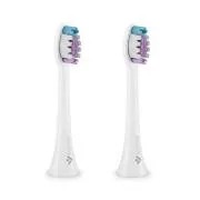 Glavice za zobno ščetko TrueLife SonicBrush serije Clean – Sensitive white, pakiranje po 2 kos