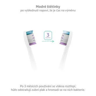 Glavice za zobno ščetko TrueLife SonicBrush serije Clean – Sensitive white, pakiranje po 2 kos Glavice za zobno ščetko TrueLife SonicBrush serije Clean – Sensitive white, pakiranje po 2 kos