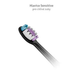 TrueLife SonicBrush Clean-series glave za ščetke Sensitive, črne, pakiranje po 8 kosov TrueLife SonicBrush Clean-series glave za ščetke Sensitive, črne, pakiranje po 8 kosov