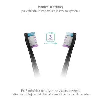 TrueLife SonicBrush Clean-series glave za ščetke Sensitive, črne, pakiranje po 8 kosov TrueLife SonicBrush Clean-series glave za ščetke Sensitive, črne, pakiranje po 8 kosov