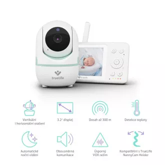 TrueLife NannyCam R4i - digitalni video otroški monitor